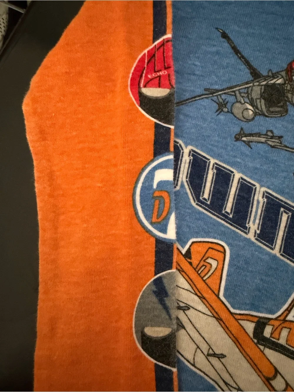 Disney Planes Dusty Crophopper pajamas Size 5T